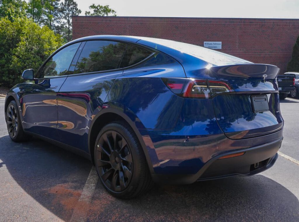 tesla window tint Raleigh nc